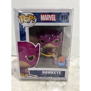 Funko Pop! Marcel Hawkeye 914 PX Previews Exclusive Edition In Protective Case